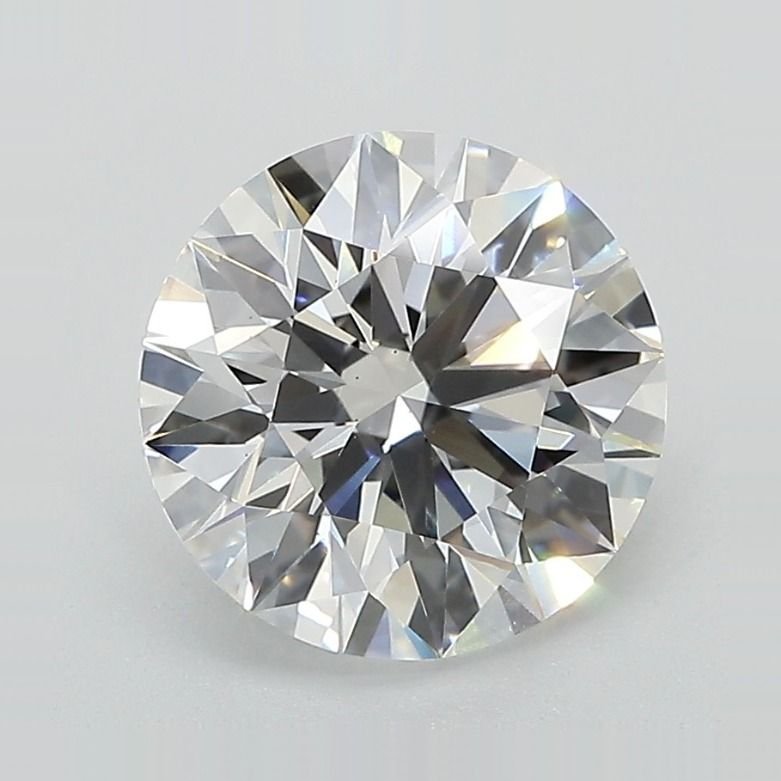 2.52ct E VS2 Excellent Cut Round Lab Grown Diamond