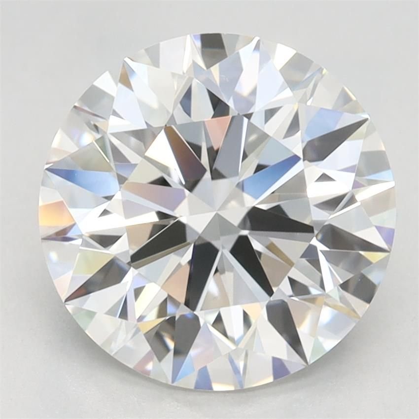 2.80ct F IF Rare Carat Ideal Cut Round Lab Grown Diamond