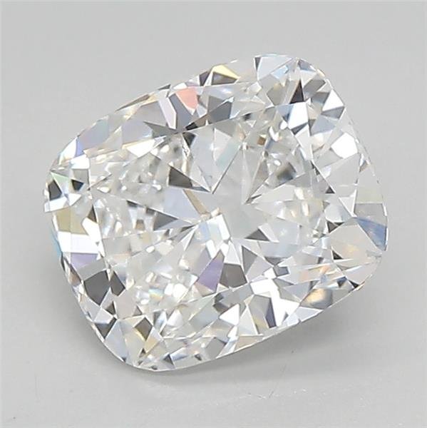 1.59ct E VVS2 Rare Carat Ideal Cut Cushion Lab Grown Diamond