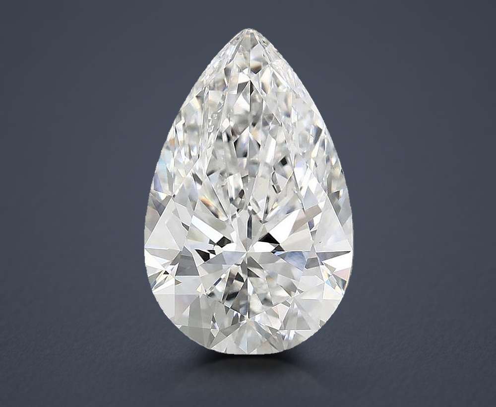 4.10 Carat Pear Lab Diamond