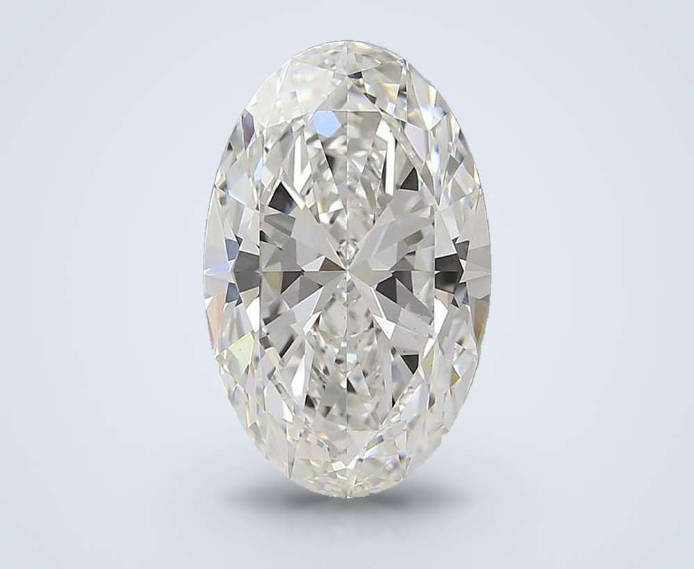 6.51 Carat Oval Lab Diamond