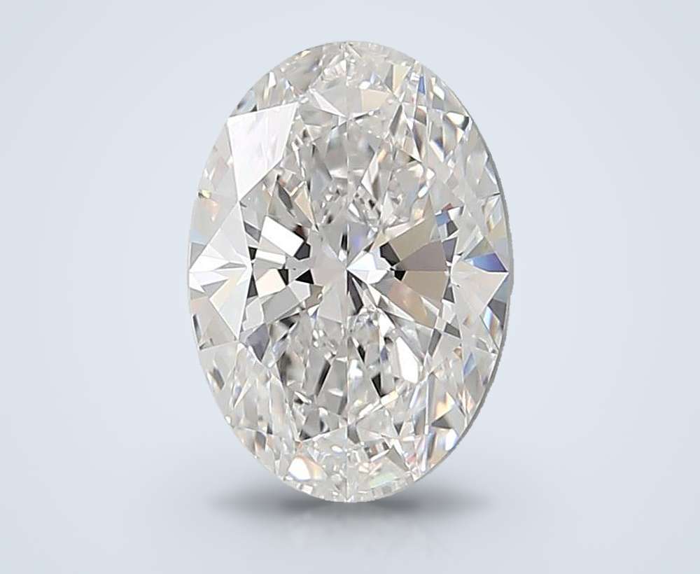 6.10 Carat Oval Lab Diamond