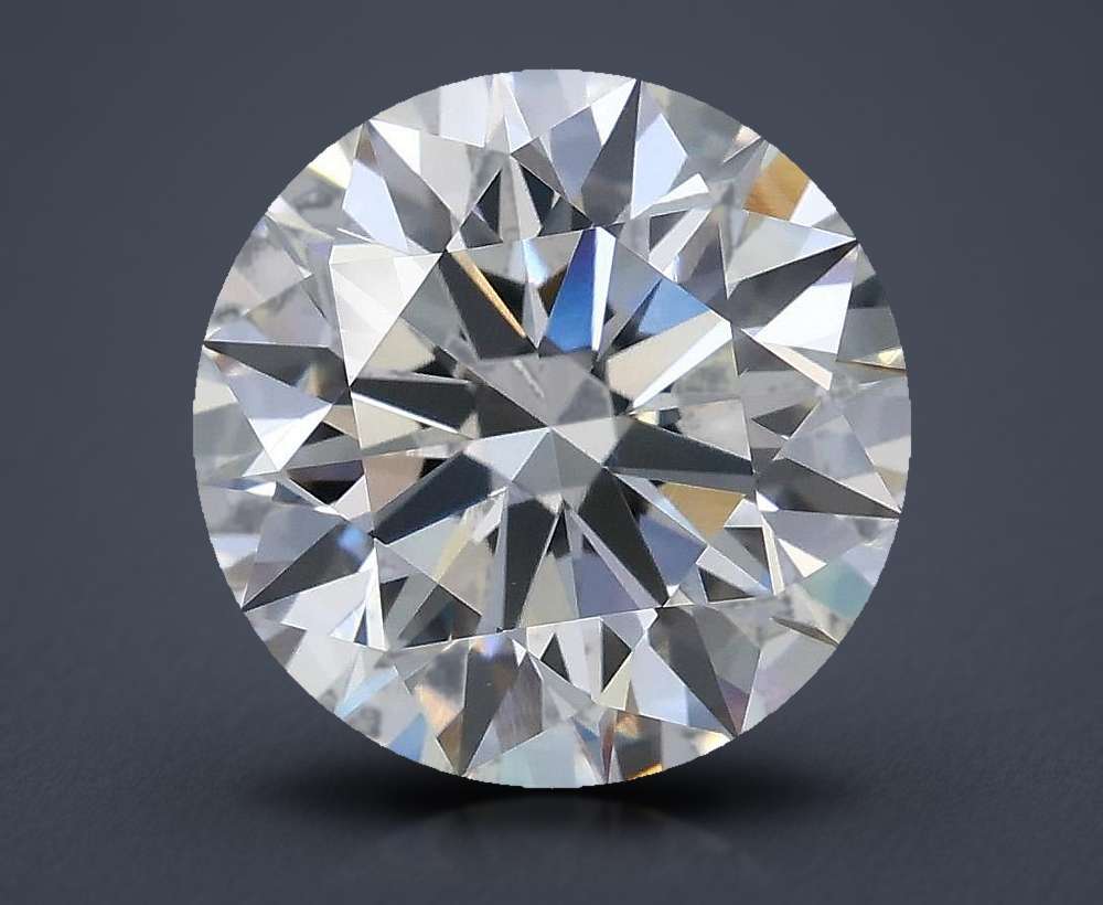 3.22 Carat Round Lab Diamond