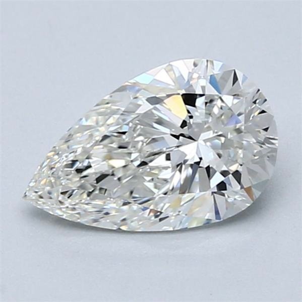 1.20ct H VVS2 Rare Carat Ideal Cut Pear Diamond