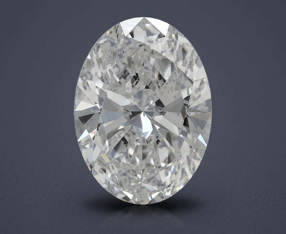 3.70 Carat Oval Lab Diamond