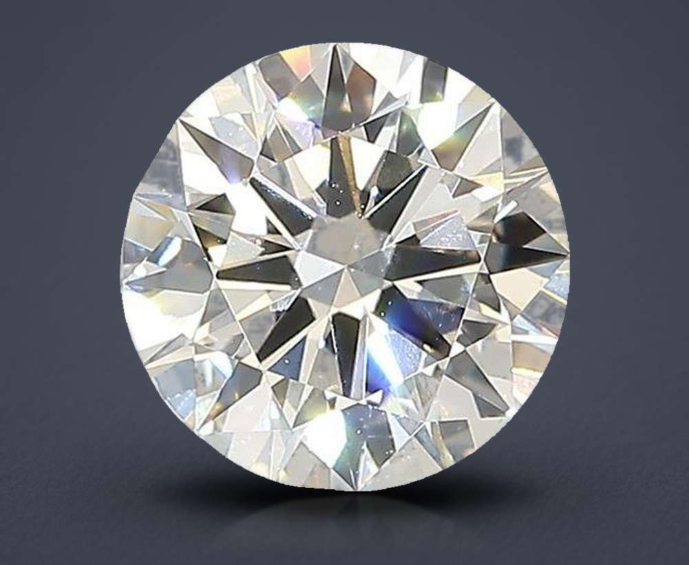 1.61 Carat Round Lab Diamond