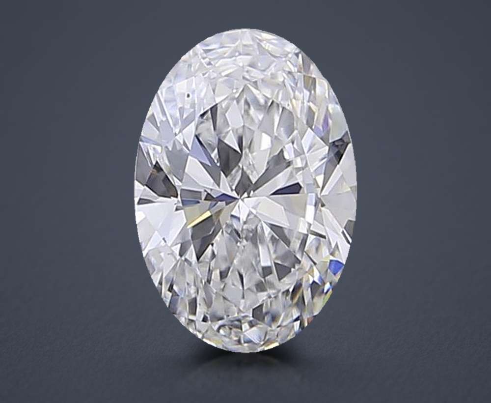 0.54 Carat Oval Lab Diamond