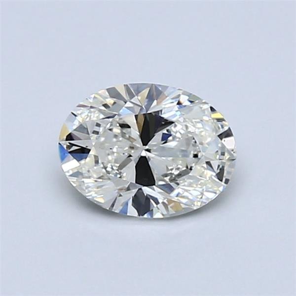 0.71ct H VS1 Very Good Cut Oval Diamond