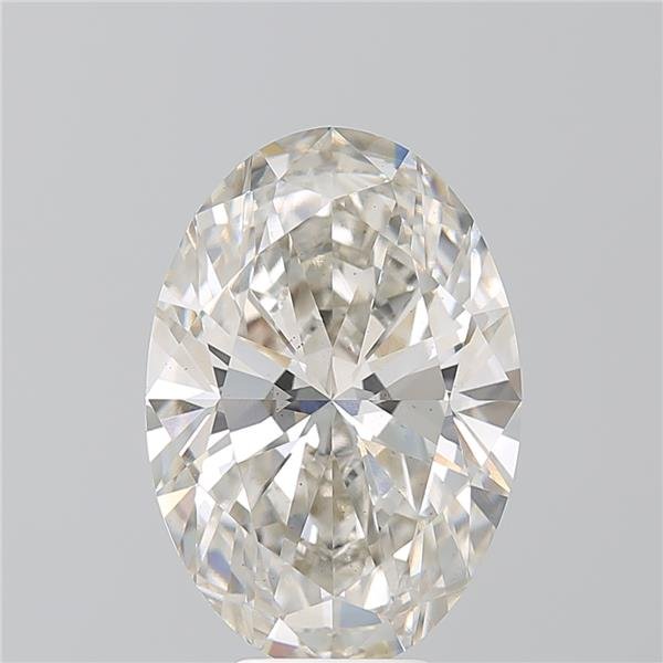 7.10ct H VS2 Rare Carat Ideal Cut Oval Lab Grown Diamond