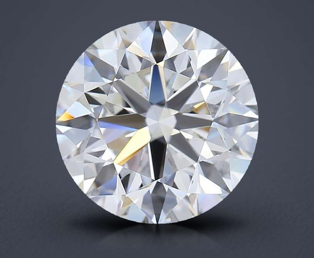 4.04 Carat Round Lab Diamond