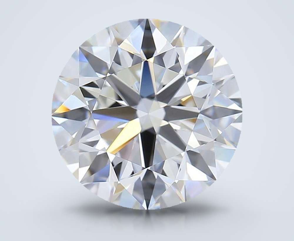 4.04 Carat Round Lab Diamond