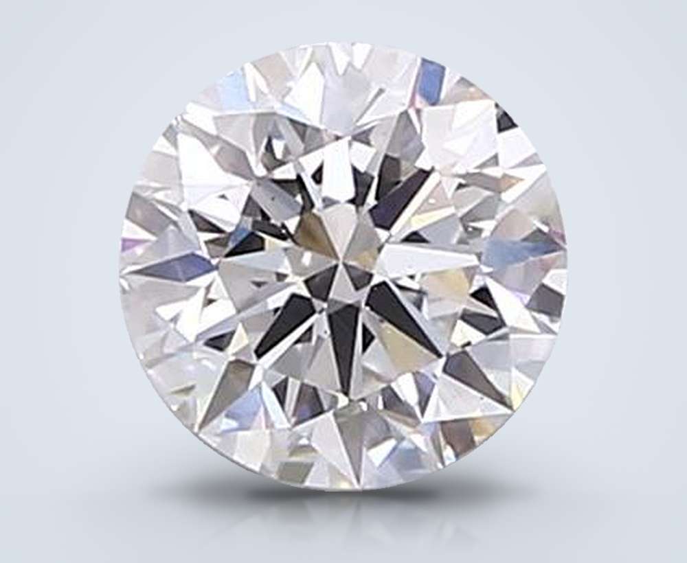 1.61 Carat Round Lab Diamond
