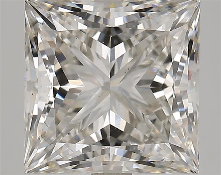 5.53ct H VS2 Rare Carat Ideal Cut Princess Lab Grown Diamond