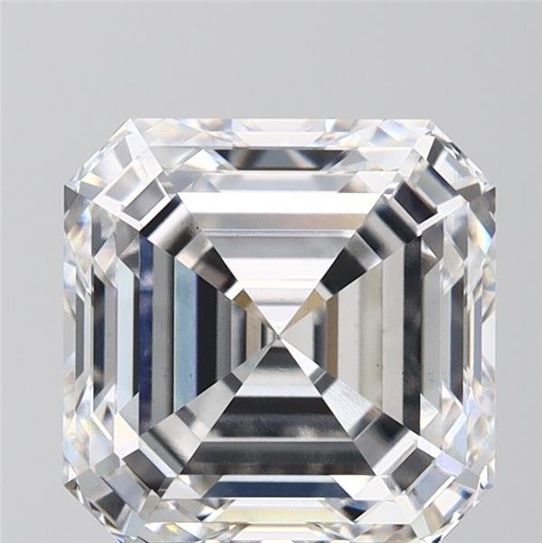 4.09ct E VS1 Rare Carat Ideal Cut Asscher Lab Grown Diamond