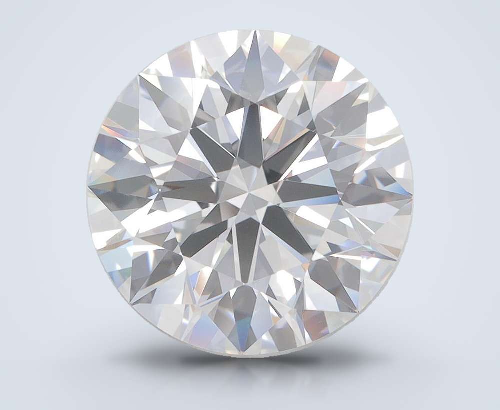 6.04 Carat Round Lab Diamond