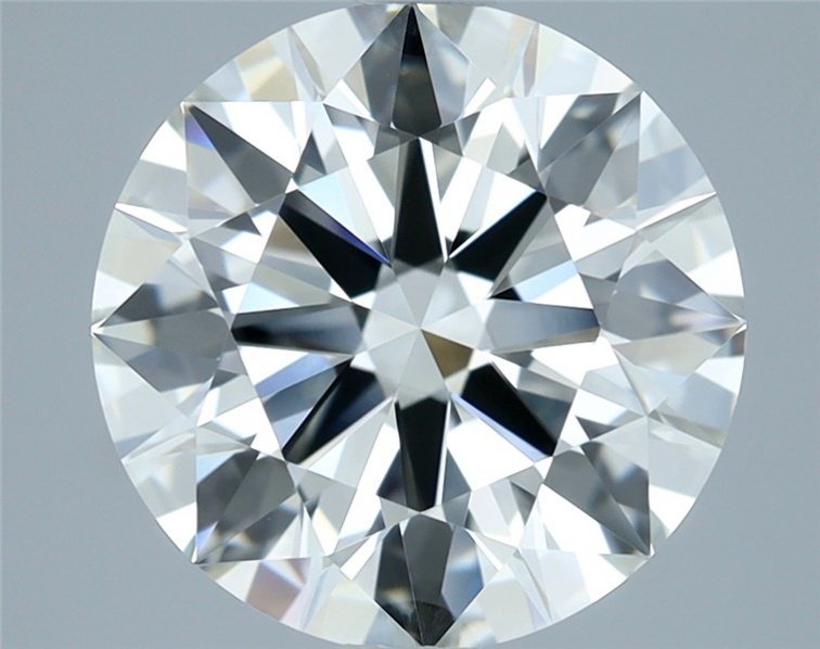 3.08ct I VVS1 Rare Carat Ideal Cut Round Diamond