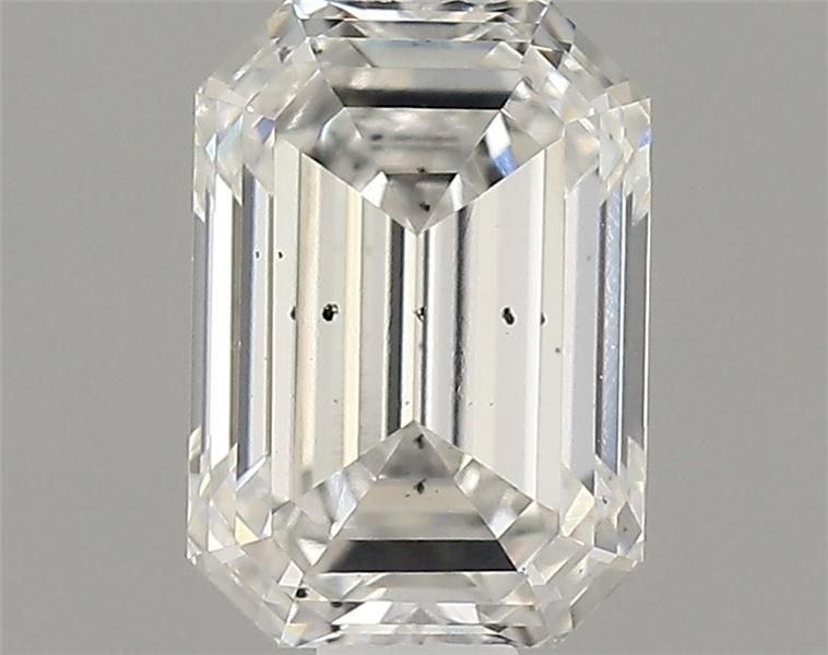 0.72ct G SI1 Rare Carat Ideal Cut Emerald Lab Grown Diamond