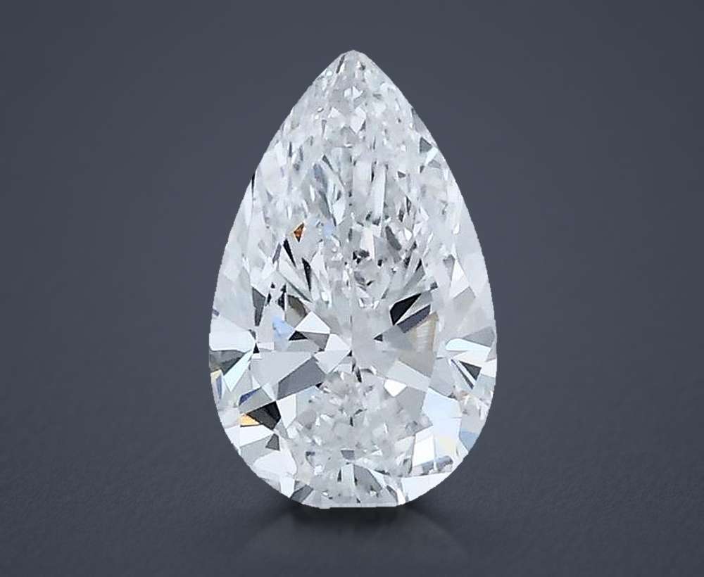 0.60 Carat Pear Lab Diamond
