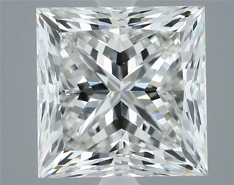 2.51ct I VS1 Rare Carat Ideal Cut Princess Diamond