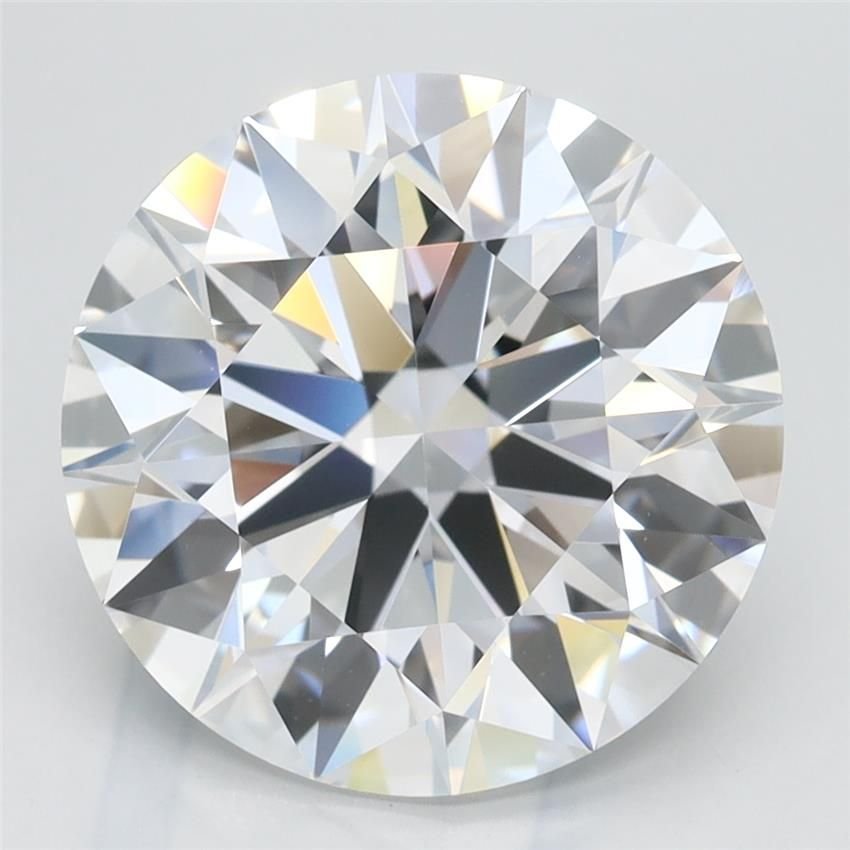 4.57ct F VVS2 Rare Carat Ideal Cut Round Lab Grown Diamond