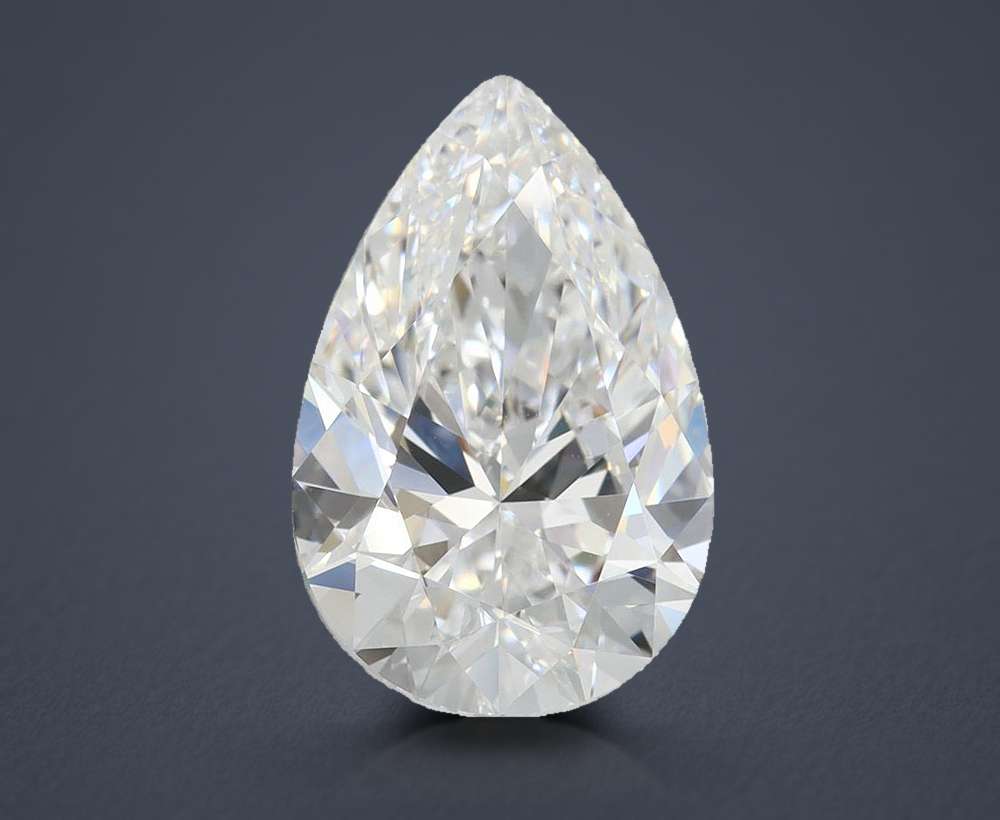 4.11 Carat Pear Lab Diamond