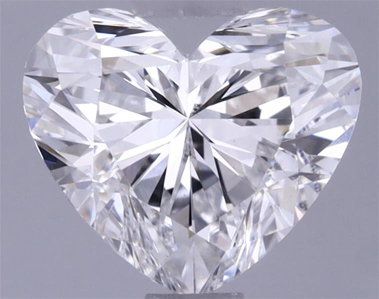 0.92ct E VS1 Rare Carat Ideal Cut Heart Lab Grown Diamond