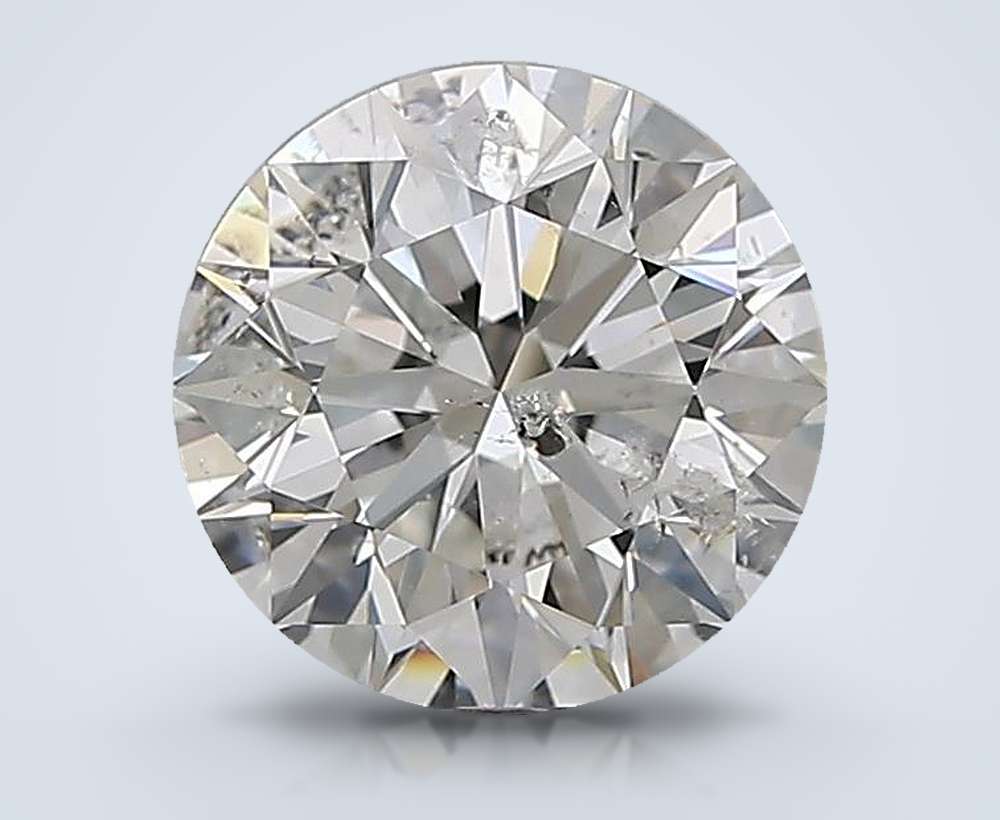 1.71 Carat Round Natural Diamond