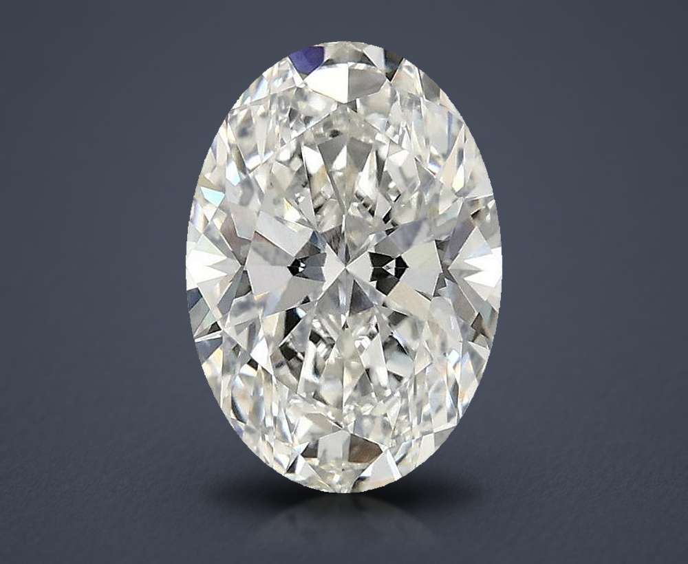 1.86 Carat Oval Lab Diamond