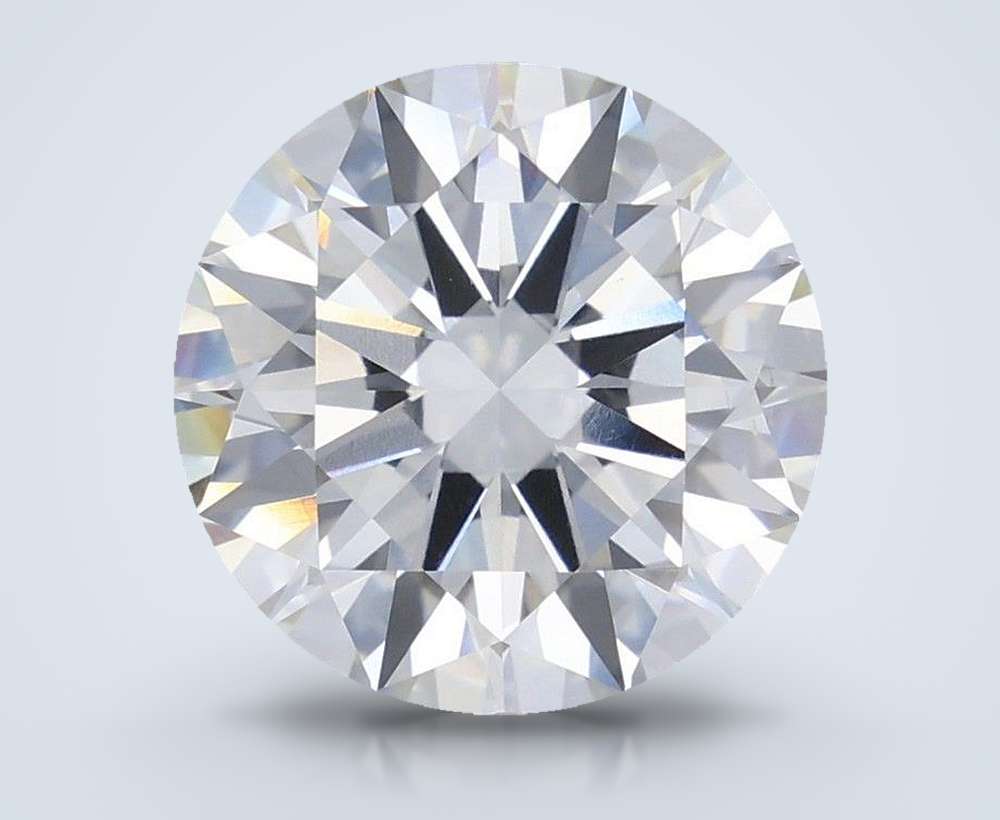 5.51 Carat Round Lab Diamond