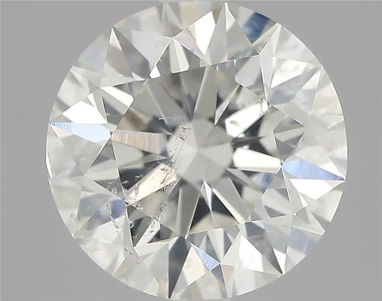 2.71ct K SI2 Excellent Cut Round Diamond