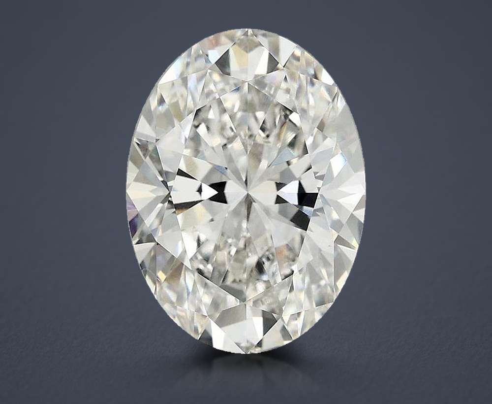 4.78 Carat Oval Lab Diamond