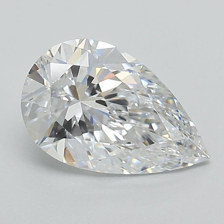 1.33ct D VS2 Rare Carat Ideal Cut Pear Lab Grown Diamond