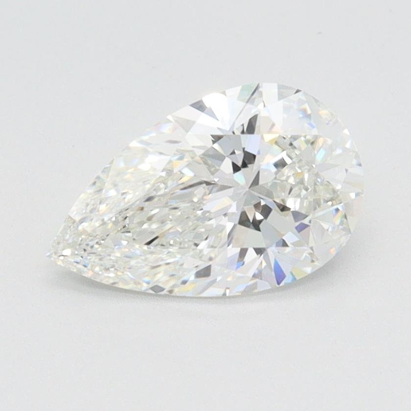 1.04ct G IF Rare Carat Ideal Cut Pear Lab Grown Diamond