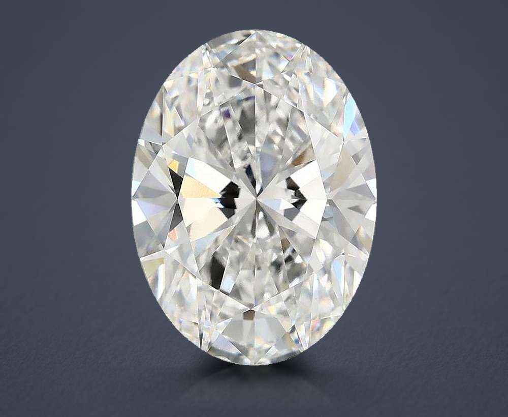 5.00 Carat Oval Lab Diamond