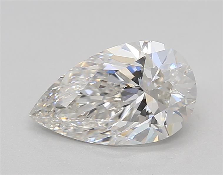 1.31ct F VVS2 Rare Carat Ideal Cut Pear Lab Grown Diamond