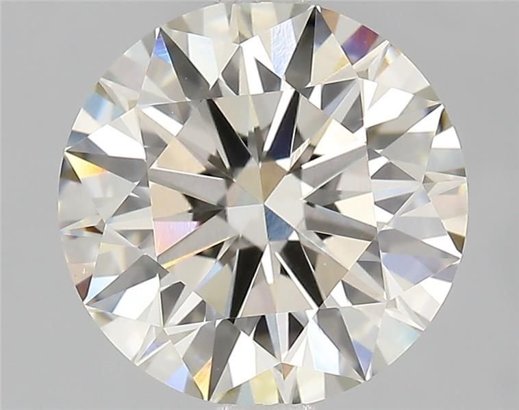 3.51ct J VVS2 Rare Carat Ideal Cut Round Lab Grown Diamond