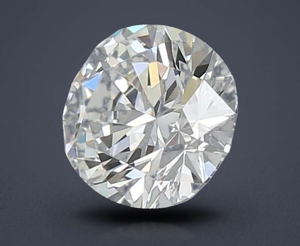 0.74 Carat Round Lab Diamond