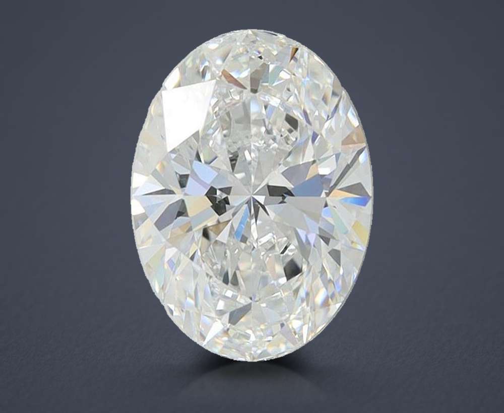 5.90 Carat Oval Lab Diamond