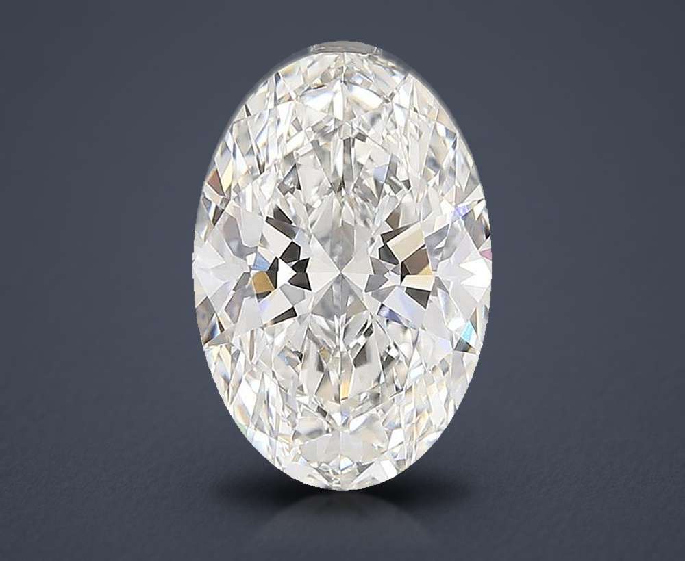 3.09 Carat Oval Lab Diamond