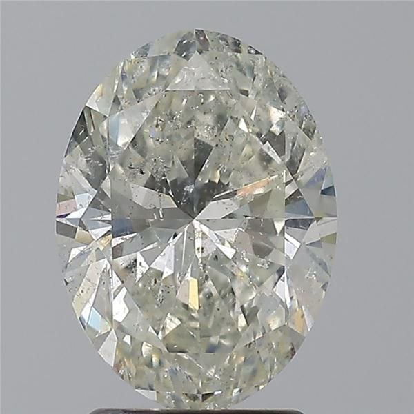 2.05ct I SI2 Rare Carat Ideal Cut Oval Diamond