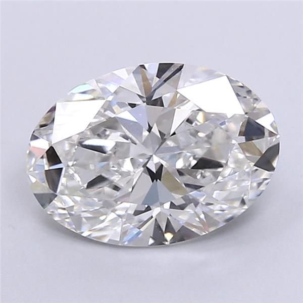 2.00ct E VS1 Rare Carat Ideal Cut Oval Lab Grown Diamond