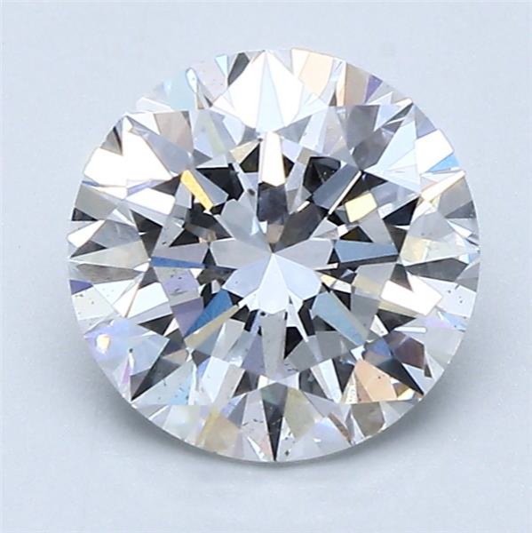 1.80ct D SI2 Rare Carat Ideal Cut Round Diamond