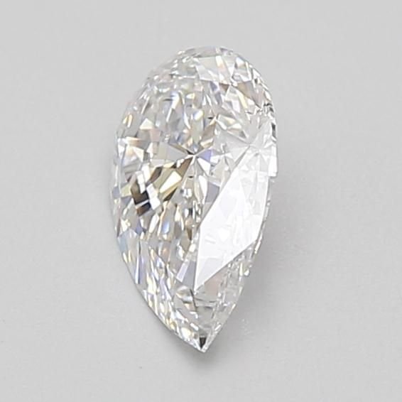 0.88ct D VS2 Rare Carat Ideal Cut Pear Lab Grown Diamond