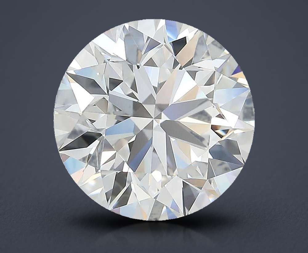 5.00 Carat Round Lab Diamond