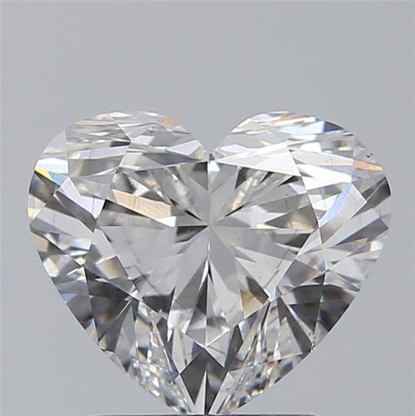 1.87ct F VS2 Rare Carat Ideal Cut Heart Lab Grown Diamond