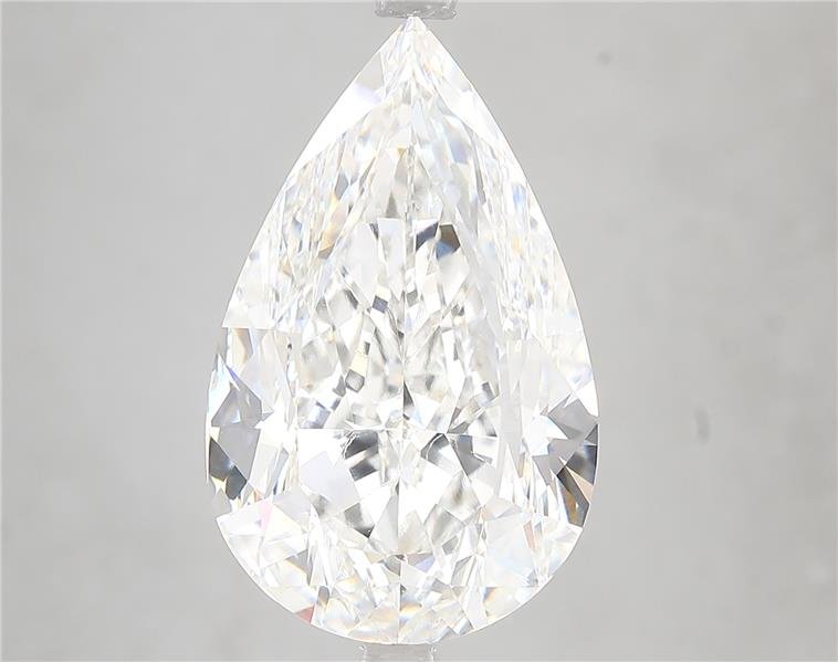 10.51ct F VS2 Very Good Cut Pear Lab Grown Diamond