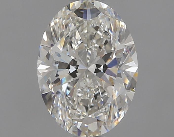 1.03ct H VS2 Rare Carat Ideal Cut Oval Lab Grown Diamond