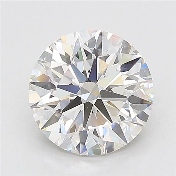 2.02ct F VVS2 Excellent Cut Round Lab Grown Diamond