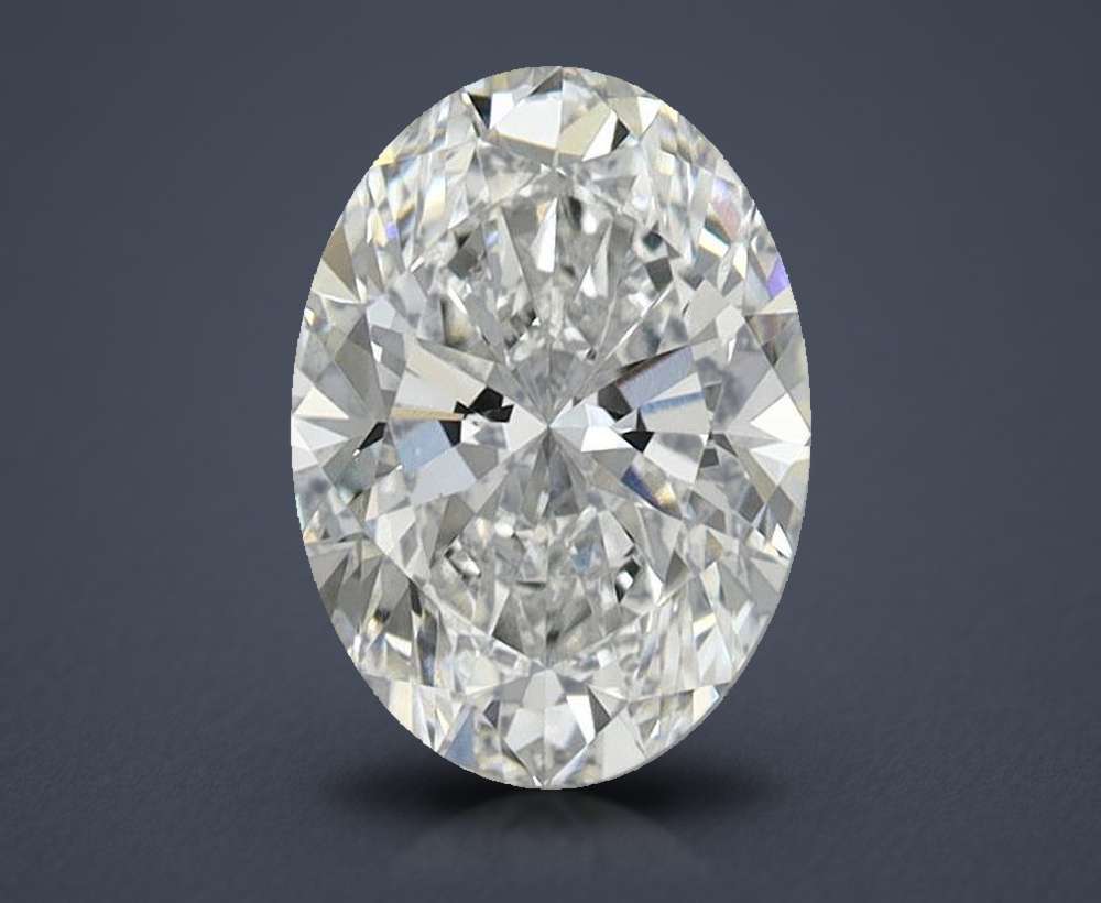 1.42 Carat Oval Lab Diamond