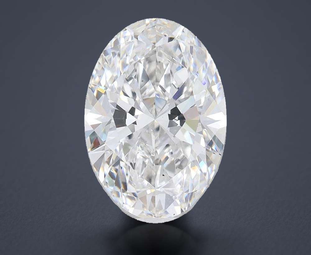 3.51 Carat Oval Lab Diamond